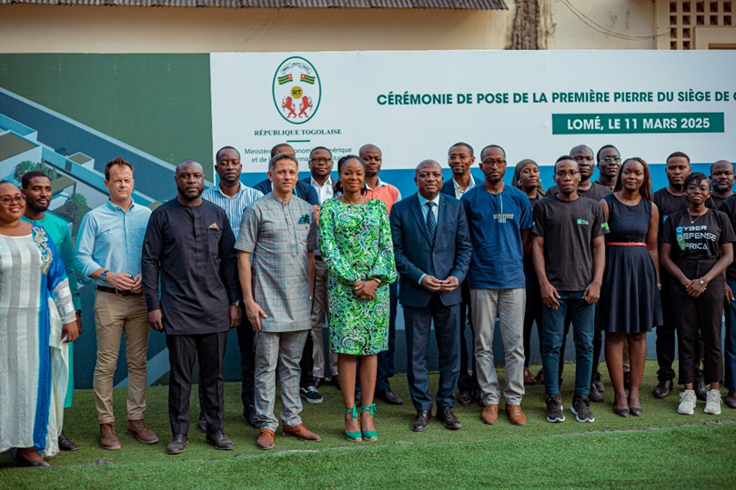 Pose de la première pierre du siège de Cyber Defense Africa